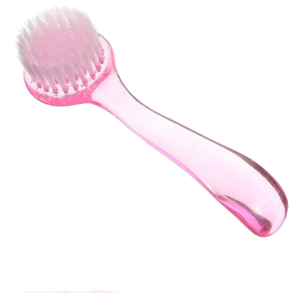 ULTNICE Sheep Horn Facial Brush 4-Pack Manual Face Cleaning Brush Set with Soft Bristles for Deep Pore Cleansing and Blackhead Removal Compact 5.1X1.6 Inch for Wet and Dry Skin Care