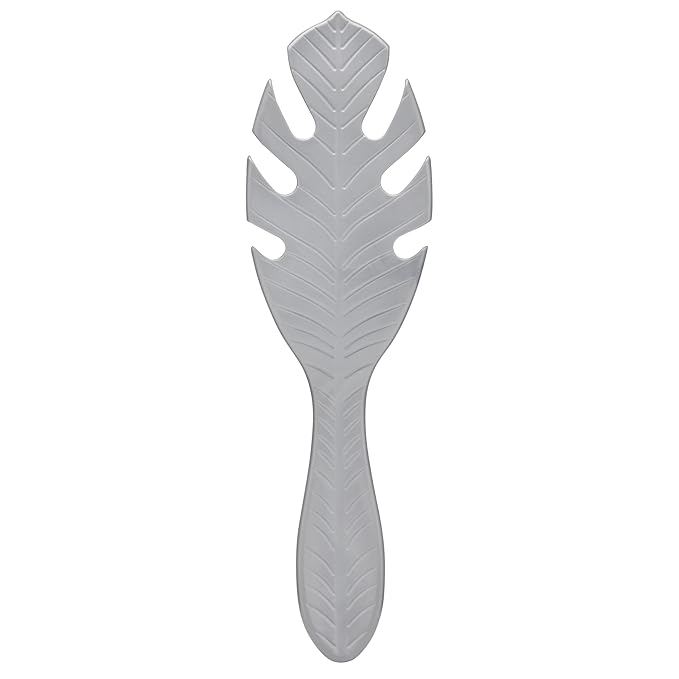 Wet Brush Go Green Hair Detangler Brush, Grey - Detangling Hair Brush - Ultra-Soft IntelliFlex Bristles Glide Through Tangles & Gently Loosens Knots While Minimizing Pain, Split Ends & Breakage