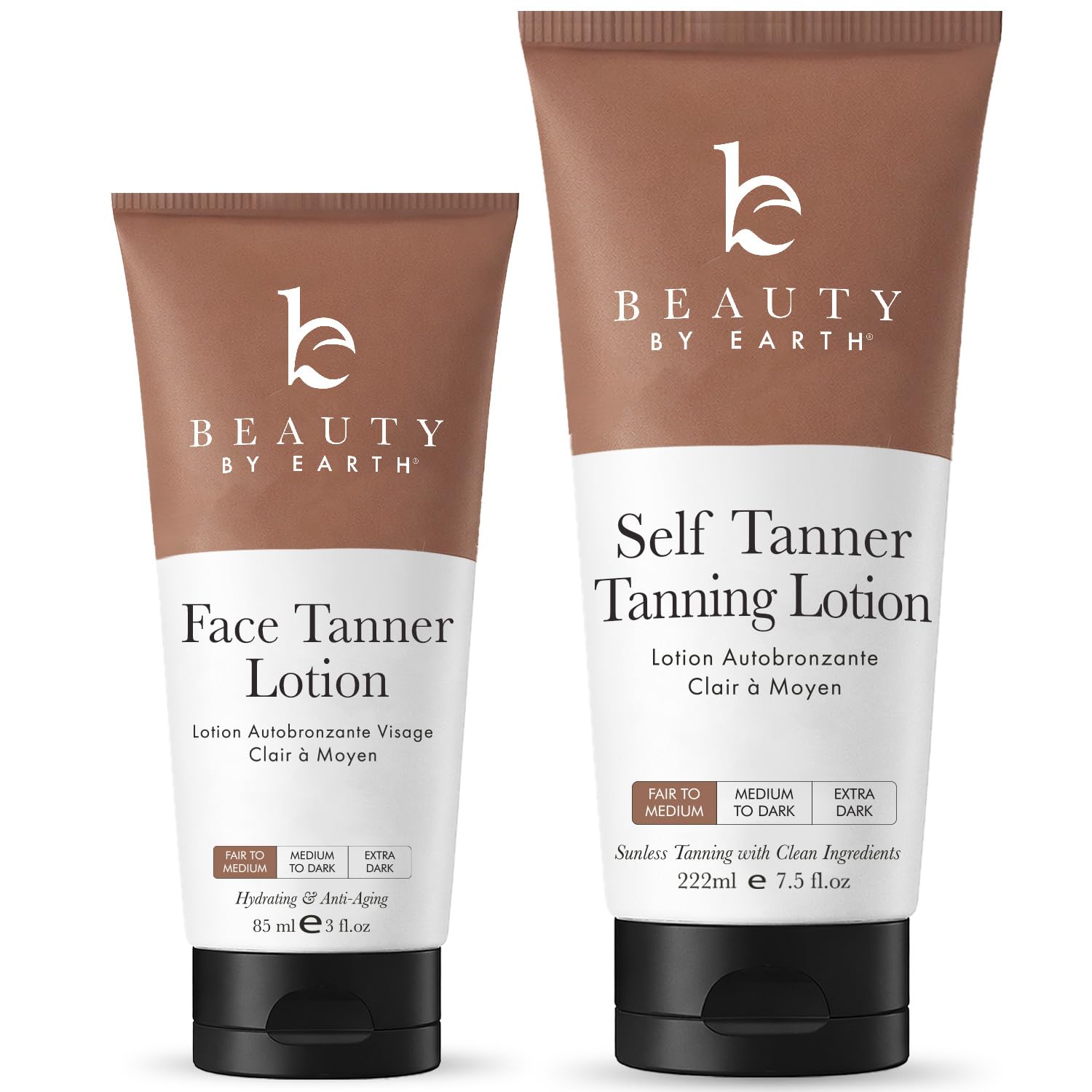 Self Tanner Face & Body - With Organic Aloe Vera & Shea Butter