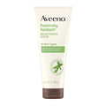 Aveeno Positively Radiant Skin Brightening Daily Facial Scrub with Moisture-Rich Soy Extract, Gently Exfoliates & Cleanses for Soft, Smooth, More Even-Toned Skin, Hypoallergenic, 7 oz