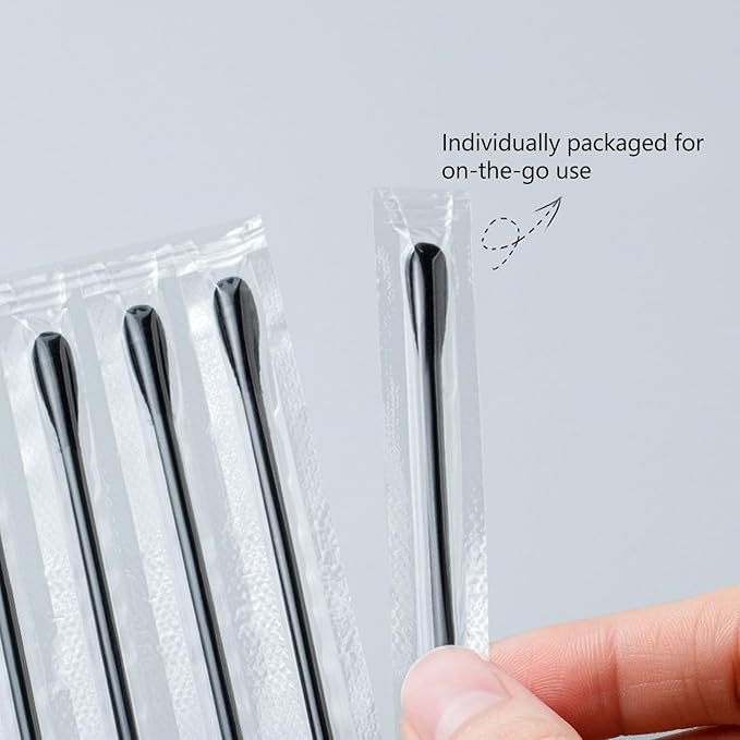 100Pcs Pimple Extractor, Blackhead Extractor, Blackhead Remover Tools, Disposable Double Tipped Cotton Swabs Stick Comedone Extractor Squeeze Cotton Buds Skin Pores
