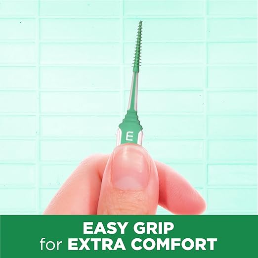 GUM Soft-Picks Comfort Flex Mint – Easy-to-Use Interdental Picks for Plaque Removal & Gum Health with Convenient Carry Case, Dentist Recommended, 80 Count
