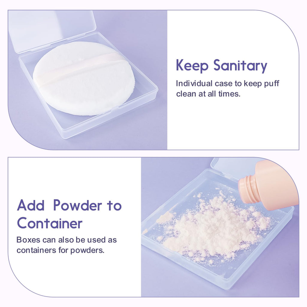 WSYUB Powder Puff, 4.33’’ Powder Puff for Body Powder,Large