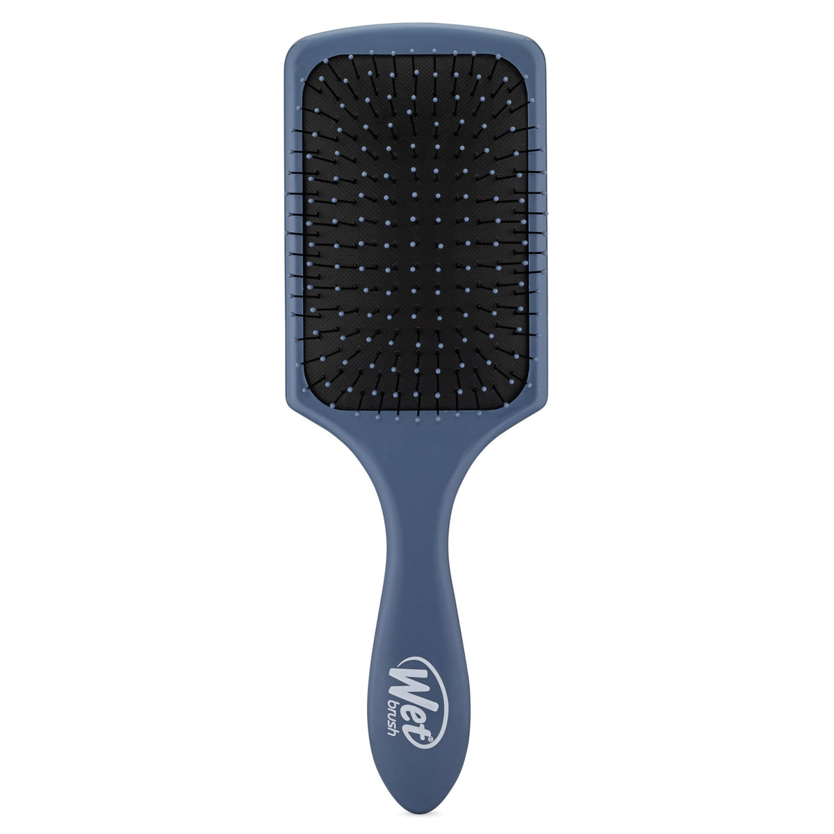 Wet Brush Paddle Detangler Hair Brush, Black, Ultra-Soft IntelliFlex Bristles with AquaVent Design, Great For Treatment & Mask Application, Women, Men, Wet, Dry and Damaged Hair