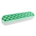 TANG SONG 1 PC Silicone Make up Brush Holder Cosmetic Storage Box Desktop Organizers (Green)