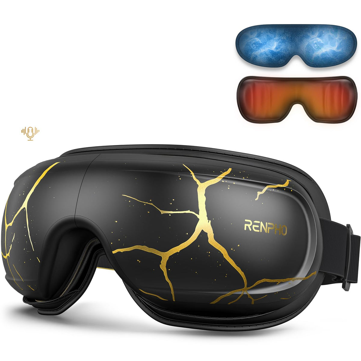 RENPHO Eyeris Calina Temple Massager Eye Massager with Voice Control
