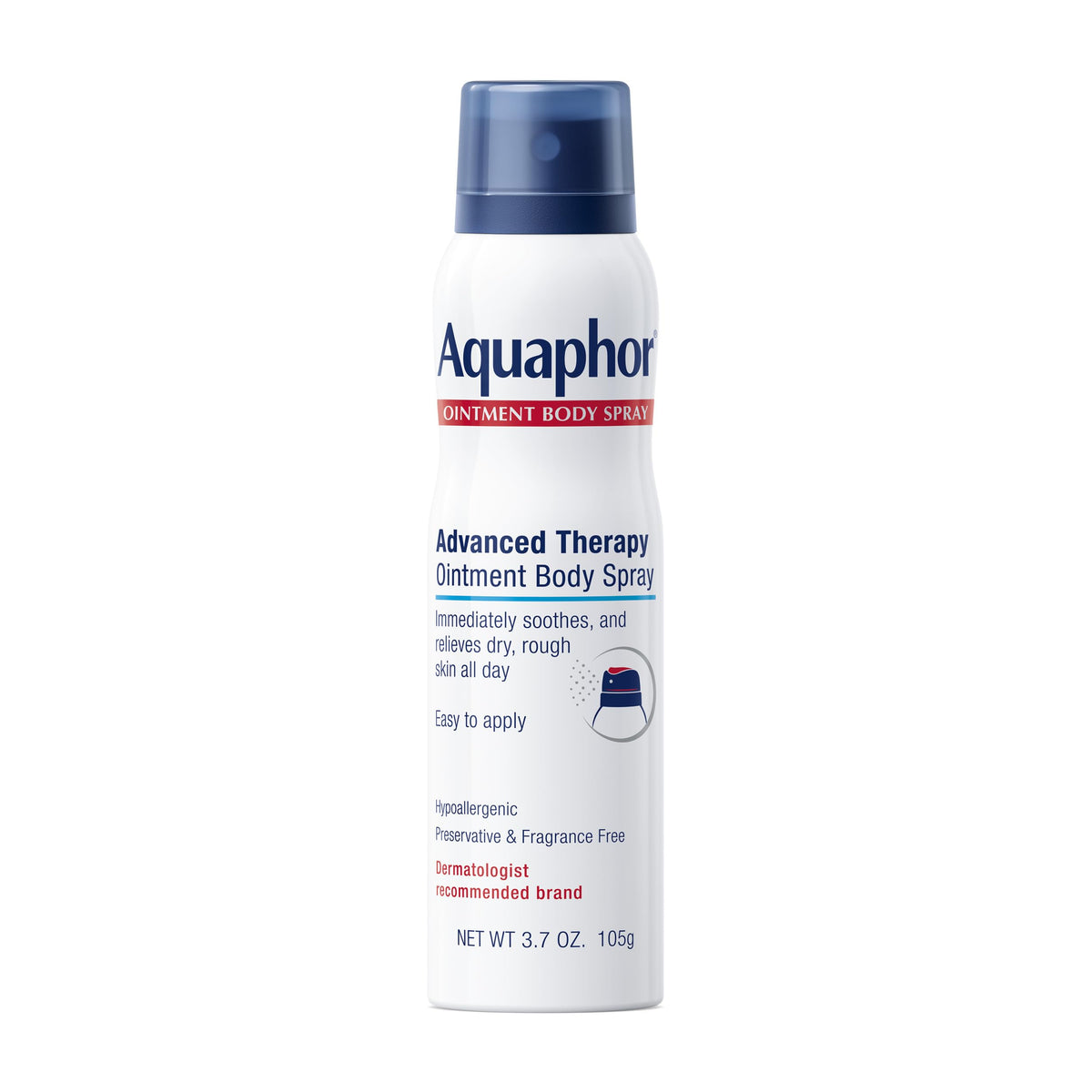 Aquaphor Advanced Therapy Ointment Body Spray, 3.7 OZ