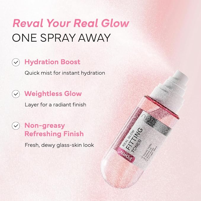 SAM'U PDRN Real Glow Fitting Toner – Hydrating Toner Spray, Soothing & PDRN Salmon DNA Facial Mist with Collagen Water & 7 Hyaluronic Acid, Korean Skin Care, 5.05 fl. oz / 150 mL