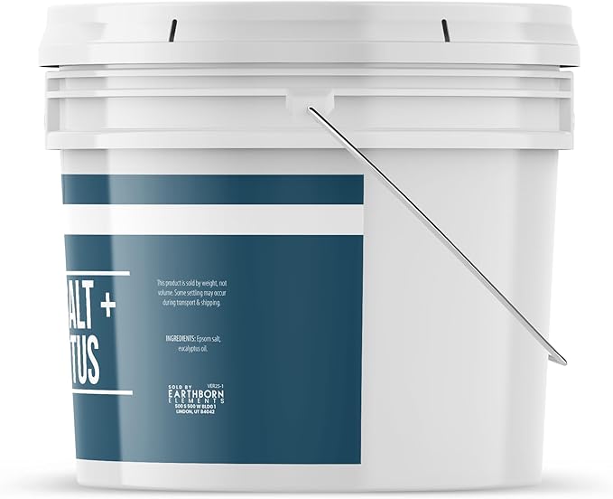 Earthborn Elements, Eucalyptus Epsom Salt, 8 Lb