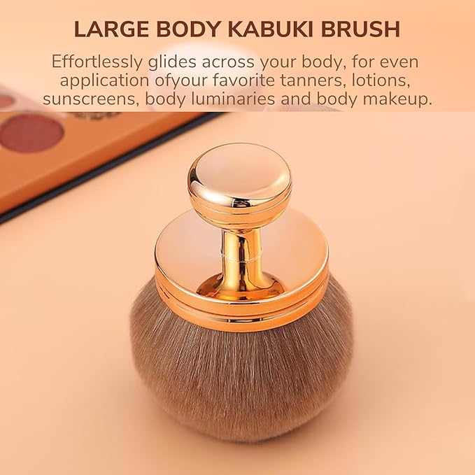 KINGMAS Extra Large Body Makeup Brush for Self Tanner, Self Tan Back Brush