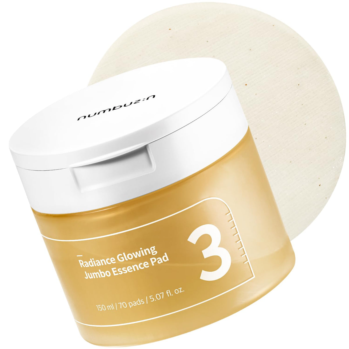 numbuzin No.1 Toner Pads | Centella Re-Leaf Green Toner Pad | Double-Sided | Centella Asiatica, Heartleaf, Licorice Root | Calming, Hydrating, Exfoliating | 70 Pads/6.42 fl. oz.