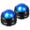 WANDiORY 2-Pack Manual Massage Balls, Roller Back Massager Great for Relax, Deep Tissue Massage Tool to Relief Full Body, Sore Muscle, Neck, Shoulders, Feet, Joint Pain, Stiffness(Blue)