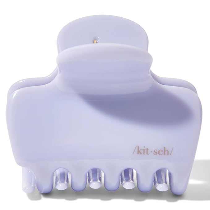 Kitsch Hair Clips for Women - Strong Hold Claw Clips | Non-Slip, Durable Plastic | Stylish Hair Accessories for Everyday Use - Hydrangea Breeze, 1pc