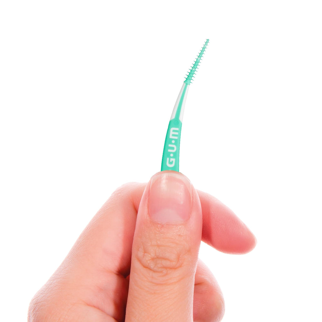 GUM Soft-Picks Advanced – Easy-to-Use Interdental Picks for Plaque Removal Health with Convenient Carry Case, Dentist Recommended, 90 Count