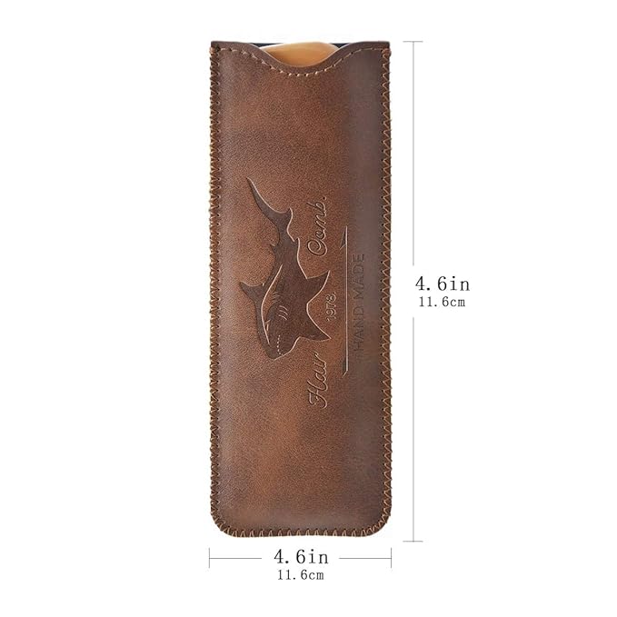 Menesia Wooden Hair Comb for Men & Boys, Wood Beard Comb