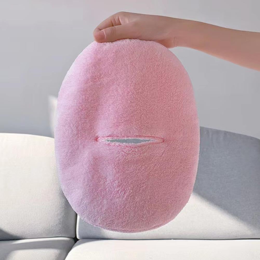 Face Steaming Towel,Hot Compress Face Towel Masks,Reusable Face Masks Skincare Facial Steamer Towel for Hot Cold Skin Care,Towel Steamer for Facials,Spa Towels Beauty Facial Towel for Women (B)