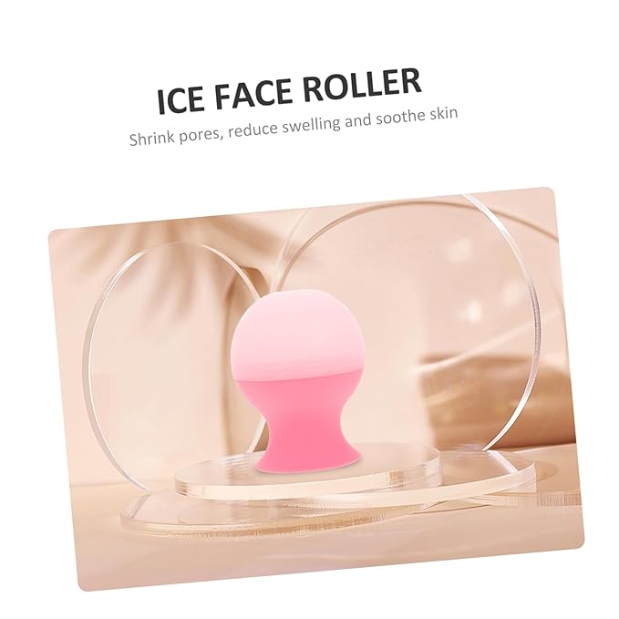NOLITOY Silicone Ice Face Massager for Puffiness Relief and Skin Care Compact Cooling Tool for Face and Eye for Travel and Home Use Made from Silicone