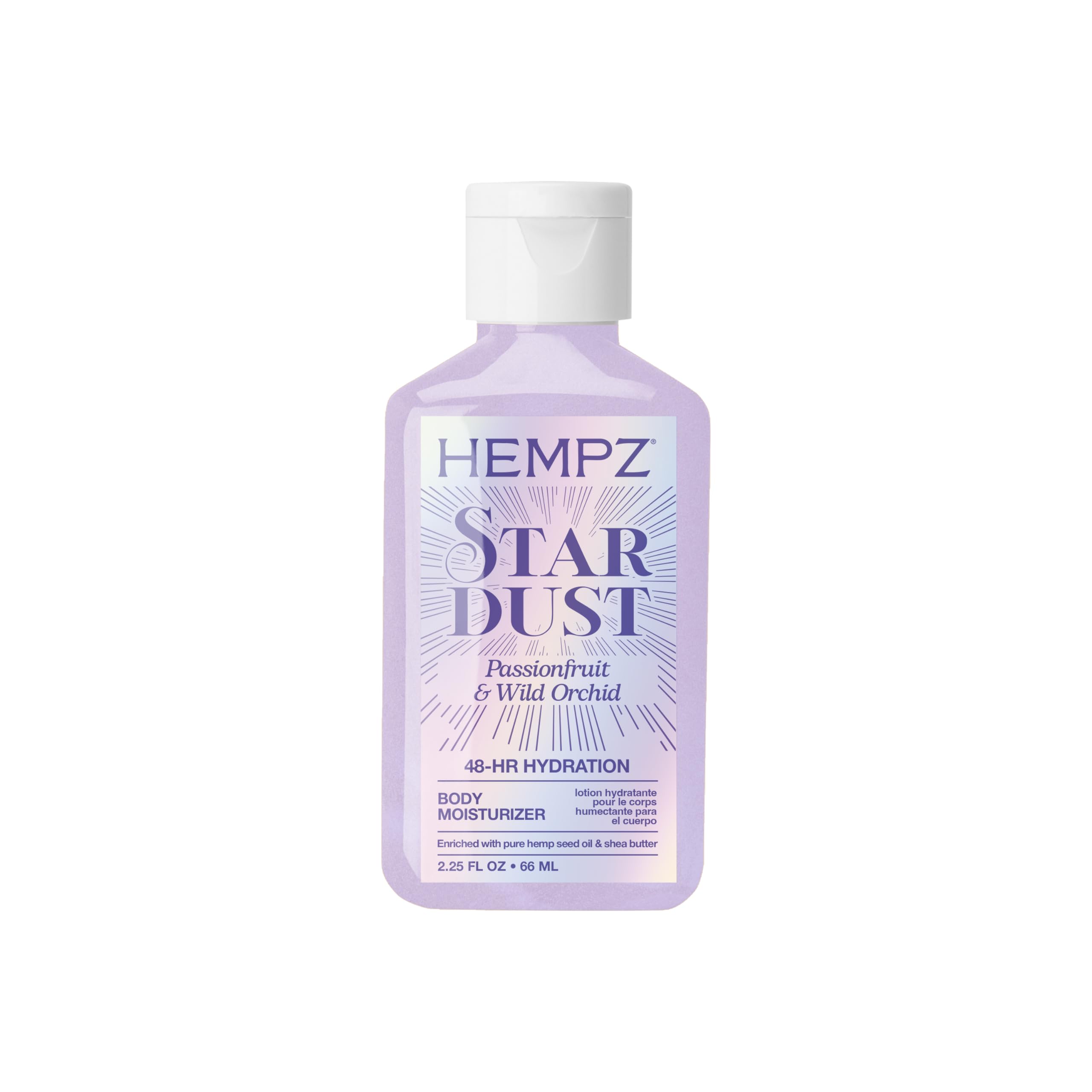 Hempz New Mini Star Dust Body Lotion, Passionfruit and Wild, 2.25 fl.oz.