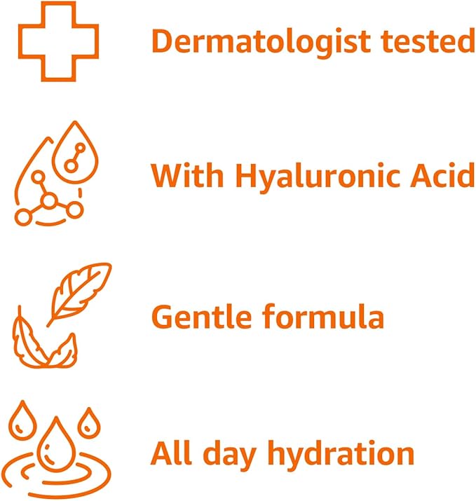 Amazon Basics Moisturizing Water Gel with Hyaluronic Acid, Refreshing, 1.7 Ounces, 1-Pack