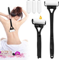 Lotion Applicator for Back, Back Lotion Applicator, 3 Washable Foam Rollers