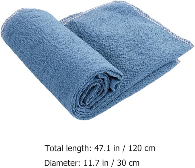 2pcs Back Scrubber Straps Exfoliating Rubbing Towels with Coarse Texture for Shower Use, Sturdy Dual-Sided Bath Towels for Men and Women, Home and Travel Bath Accessories