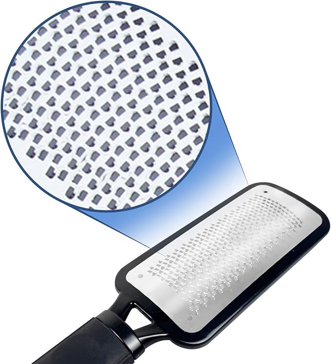 Foot File Callus Remover Foot Rasp Pedicure Scrubber Tool for Feet Care Stainless Scraper Cracked Dead Skin Remover