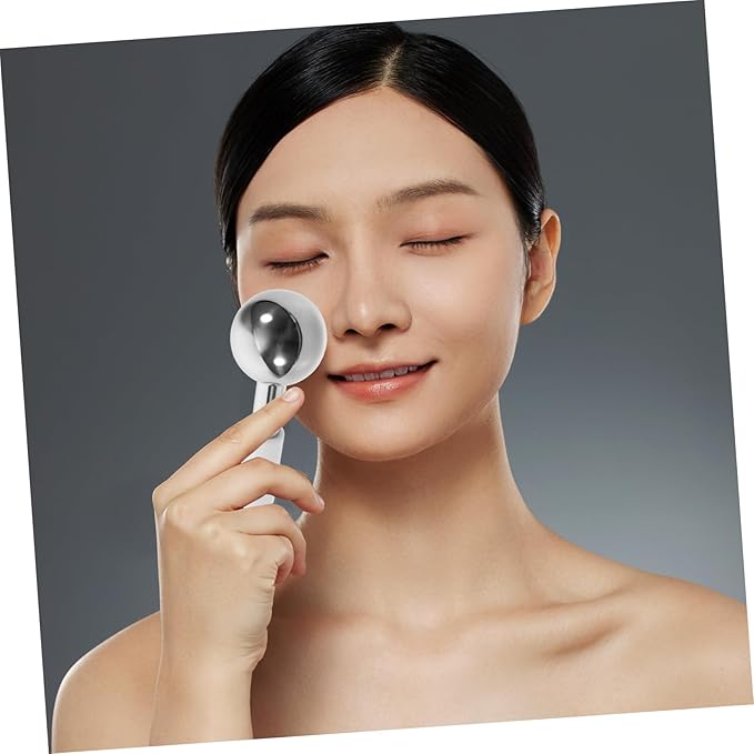 2pcs Stainless Steel Face Ice Globes Massage Balls for Facial Roller for Skincare Suitable for Skin Types Massage Tool