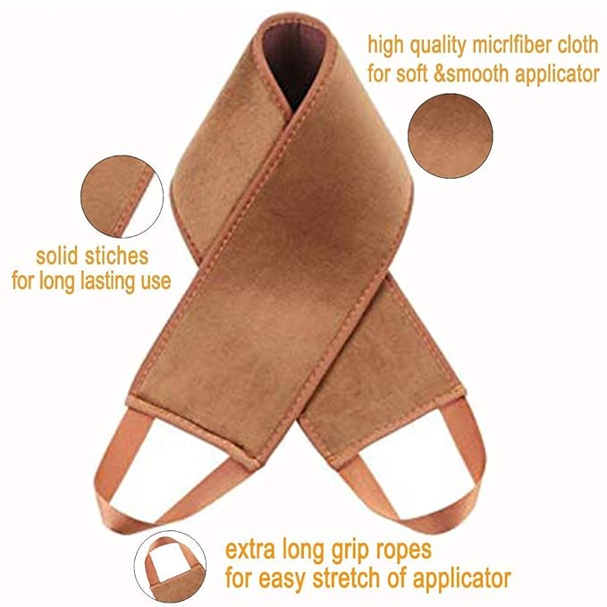 ANSPHIE 5 Pack Self Tanning Mitt Applicator Tanning Mitts Self Tanner Kit, Self Tanner Mitt Applicator Sunless Tanner Mitt Self Tanning Glove for Self Tan Mitt Applicator Self Tanner Mit Tanner Glove