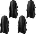 2 PACK Hair Salon Capes with Snap Closure Waterproof Hairdressing Styling Hair Cutting Coloring Nylon Cape for Barber Hairdressers