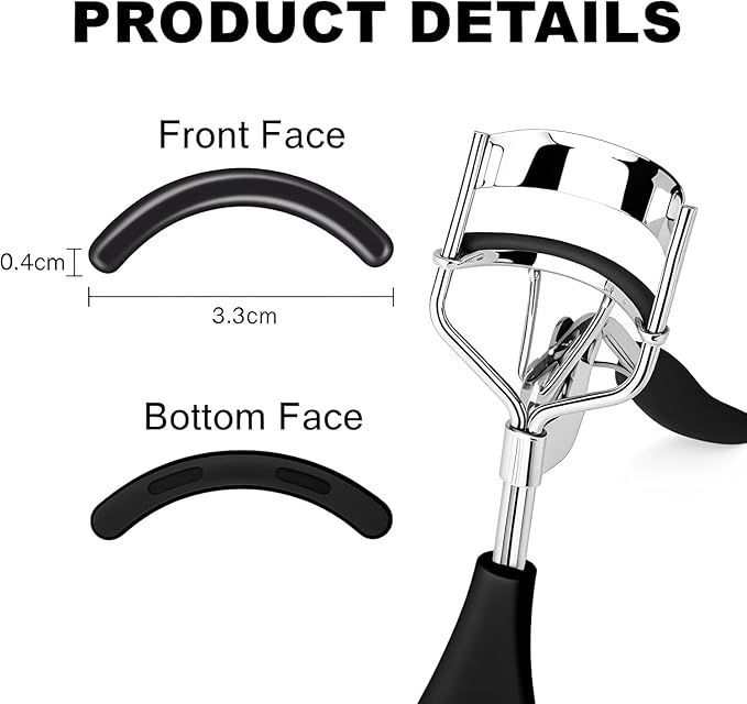 Eyelash Curler Refill Compatible with Surratt Eyelash Curler,36Pack Lash Curlers Refill Fit for Revlon Relevee Lash Curlers,High Elasticity Silicone.