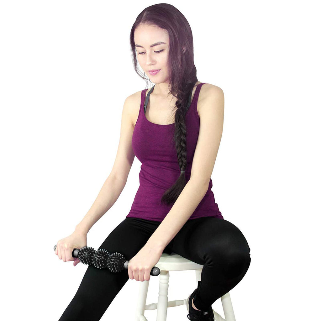 Coolife Fascia Muscle Roller, Cellulite Massager, Fascia Roller Stick