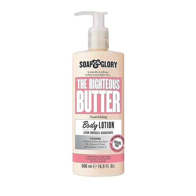 Soap & Glory Original Pink Moisturizing Body Lotion Pump, 16.9 oz