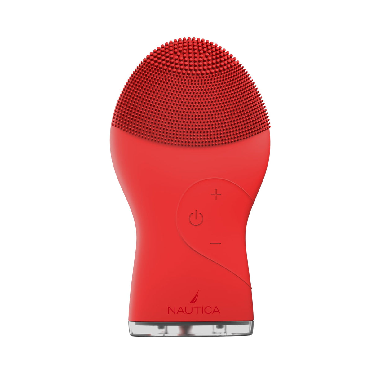 Nautica PC120 Facial Cleansing Brush Made with Ultra-Hygienic Soft Silicone, Waterproof, Rechargeable Vibrating Face Exfoliator Scrub Brush with Sonic Technology for Men & Women - Summer Sun