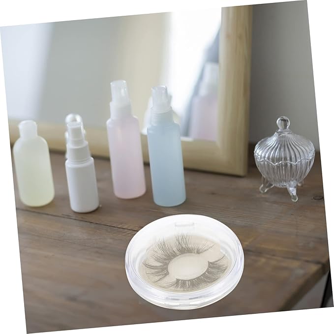 5pcs False Eyelash Case Eyelash Holder Pack Portable Makeup Storage Organizer