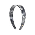 EVITA PERONI Wide Headbands for Women with Teeth No Headache No Slip-Gray