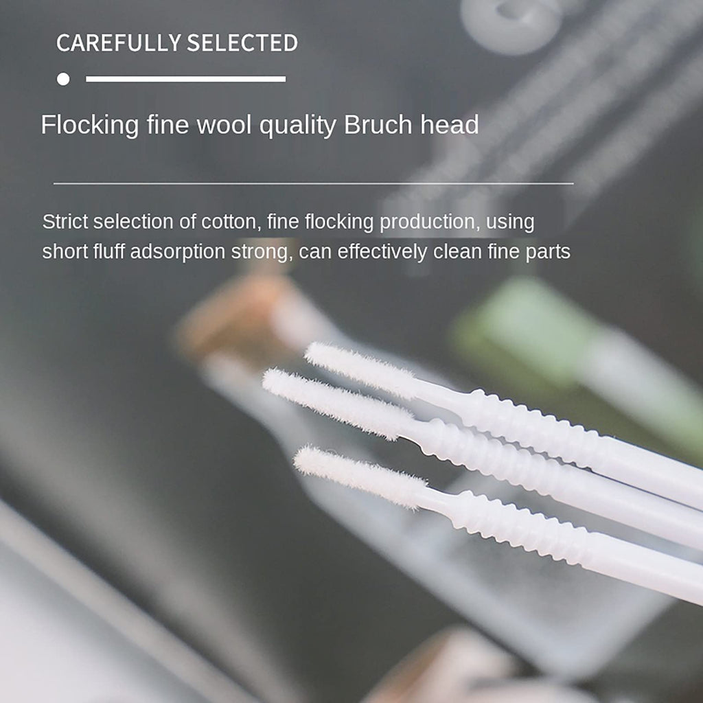i-Laesh 200pcs Micro Brushes - Precision Microswabs for Eyelash Extensions, Lash Mascara Applicators - Ideal for Eye, Dental, Lashes, Brows, Personal Care - Black (Replacement - Pro Grip)
