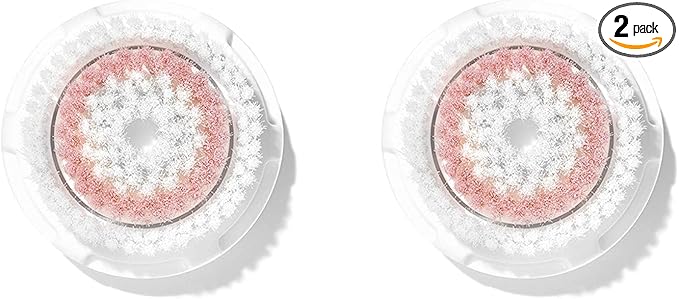 Evetree Radiance Facial Cleansing Brush Head Replacement | Compatible with Clarisonic Mia 1, Mia 2, Mia Fit, Alpha Fit, Smart Profile Uplift and Alpha Fit, 2 Pack (Radiance)