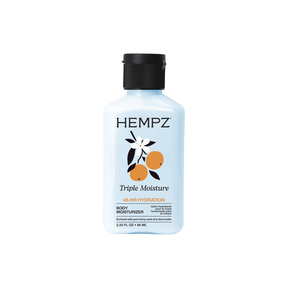 Hempz Body Lotion, Whipped Crème, Hemp Lotion, Triple Moisture, 2.25 oz.