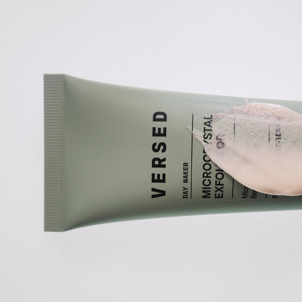 VERSED Day Maker Microcrystal Exfoliator | Creamy Buffing Cleanser, 1 Oz