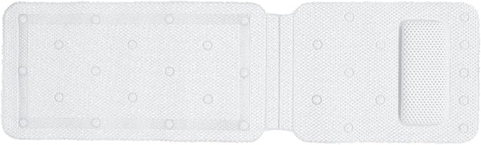 Full Body Bath,Full Body Bath Pillow Mat,1 Spa Mattress Non-Slip Luxury Cushion Soft Breathable Quilted Bathtub Mat Bath Pillows for Tub Neck and Back Support