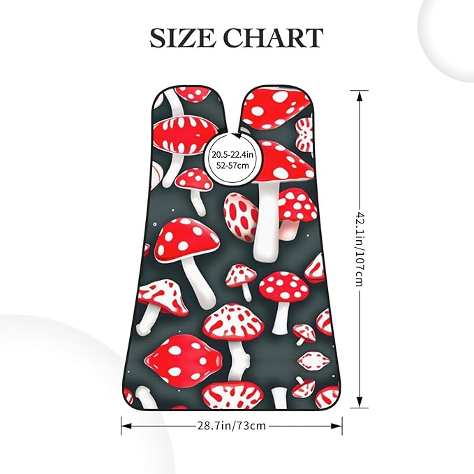 Tahiti Beach Print Beard Bib Shaving Apron, Beard Hair Trimming Cape Gift For Dad