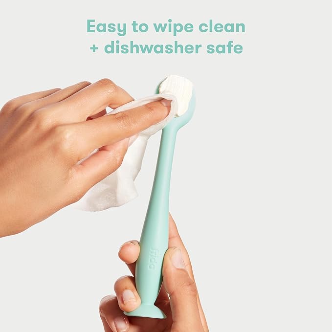 Frida Baby Diaper Cream Spatula, 100% Silicone Butt Spatula for Baby, Diaper Cream Applicator for Easy + Clean Use of Butt Paste & Diaper Rash Cream, BPA- Free, Teal