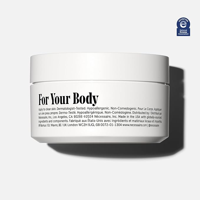 The Body Cream. Rich Barrier Repair Niacinamide/Ceramides/Hyaluronic Acid