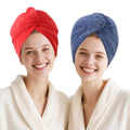 AGKXHDEC Microfiber Hair Drying Towel Wrap,Hair Turbans Towel for Wet Hair