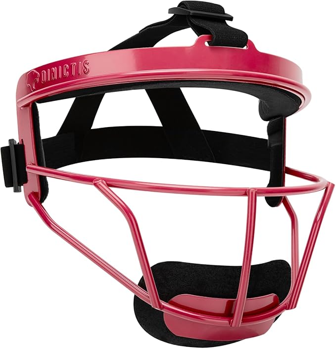 Dinictis Softball Face Mask, Lightweight, Comfortable, with Wide Field Vision, Durable and Safe Face Guards, Premium Protective Softball Fielder's Mask