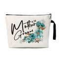 ZHANTUONE Mother of the Groom Funny Wedding Cosmetic Bag, for Travel Toiletry Zipper Storage Pouch Makeup Bag, Wedding Party Gifts, Mother of the Groom Gifts, Party Cosmetic Bag