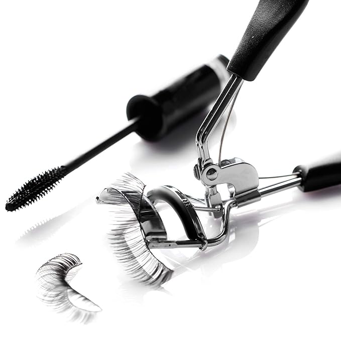 Zhehao Eyelash Curler Refill Pads, Silicone, Universal Fit, Clear Box, Black
