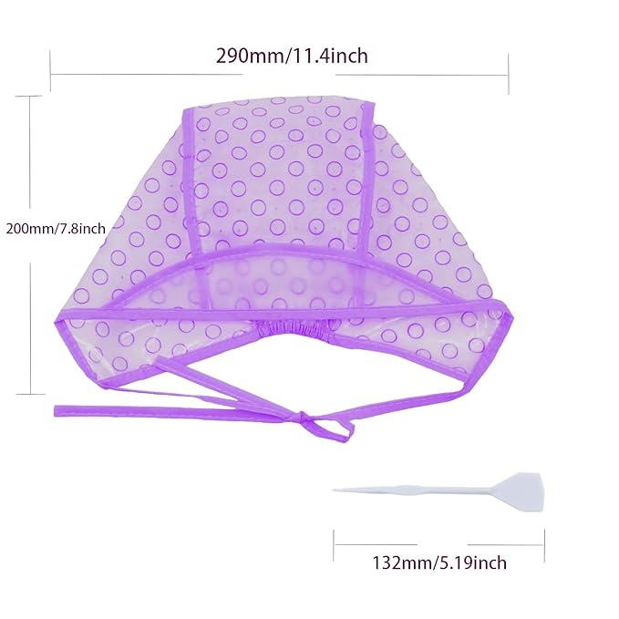 Hair Highlight Cap, Highlighting Cap for Dyeing with Crochet Hook