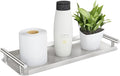 FEILERN Toilet Paper Basket,Toilet Paper Storage for Toilet Tank, Bathroom, Kitchen Counter (Silver)