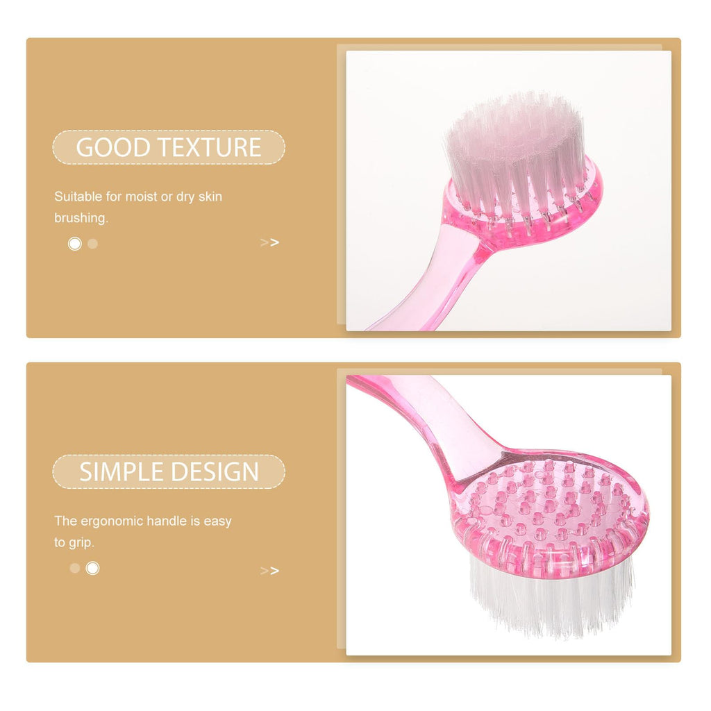 ULTNICE Sheep Horn Facial Brush 4-Pack Manual Face Cleaning Brush Set with Soft Bristles for Deep Pore Cleansing and Blackhead Removal Compact 5.1X1.6 Inch for Wet and Dry Skin Care